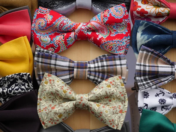 Set of different bow ties — Stock Photo, Image