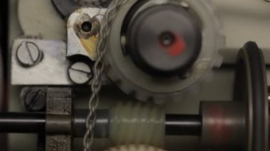 Film projektör mekanizması.