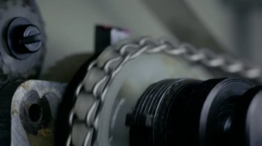 Film projektör mekanizması.