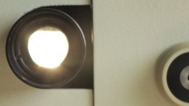 Film projektör mercek