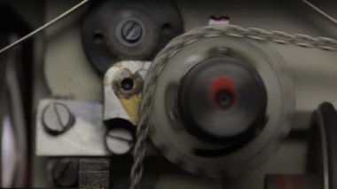 Film projektör mekanizması.