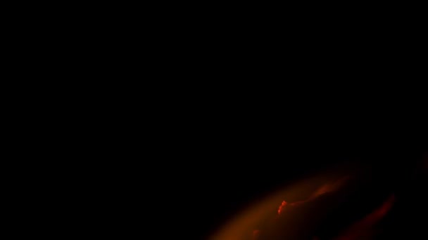 Fond de papier brûlant. Gros plan .