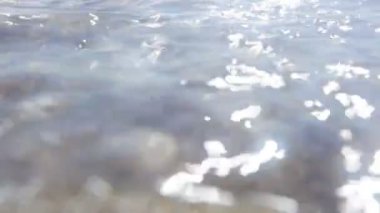 Dalgalar Breaking. Deniz sörf.