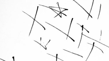 Karalama öğesi. Animasyon.