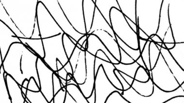 Karalama öğesi. Yazılı olan animasyon.