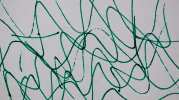 Elemento Scribble. Animazione in fase di scrittura . — Video Stock