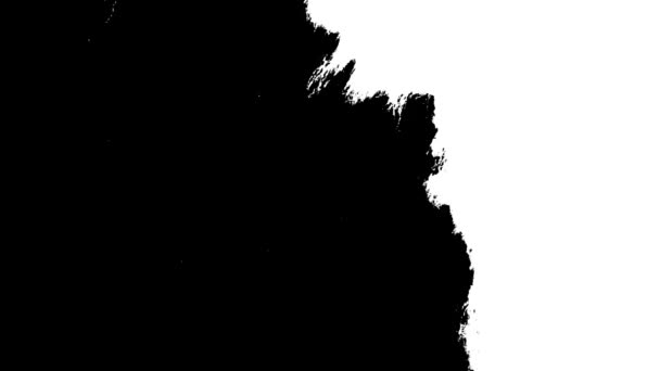 Encre noire peinte boite à lumière élément .