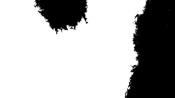 Encre noire peinte boite à lumière élément .