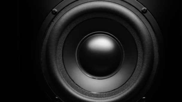 Haut-parleur audio basse battant .