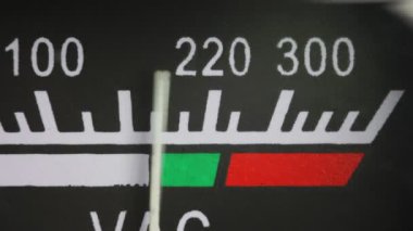 Volt metre. Ekran ölçüm cihazı.