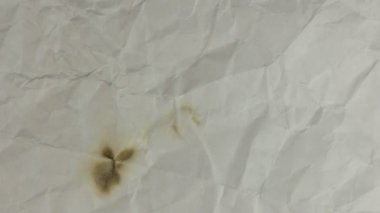 Yanan kağıt. Yeşil ekran.