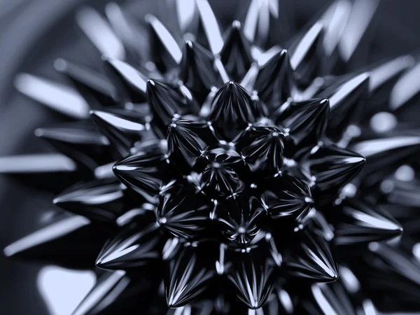 Ferrofluid. Szczelnie-do góry. — Zdjęcie stockowe