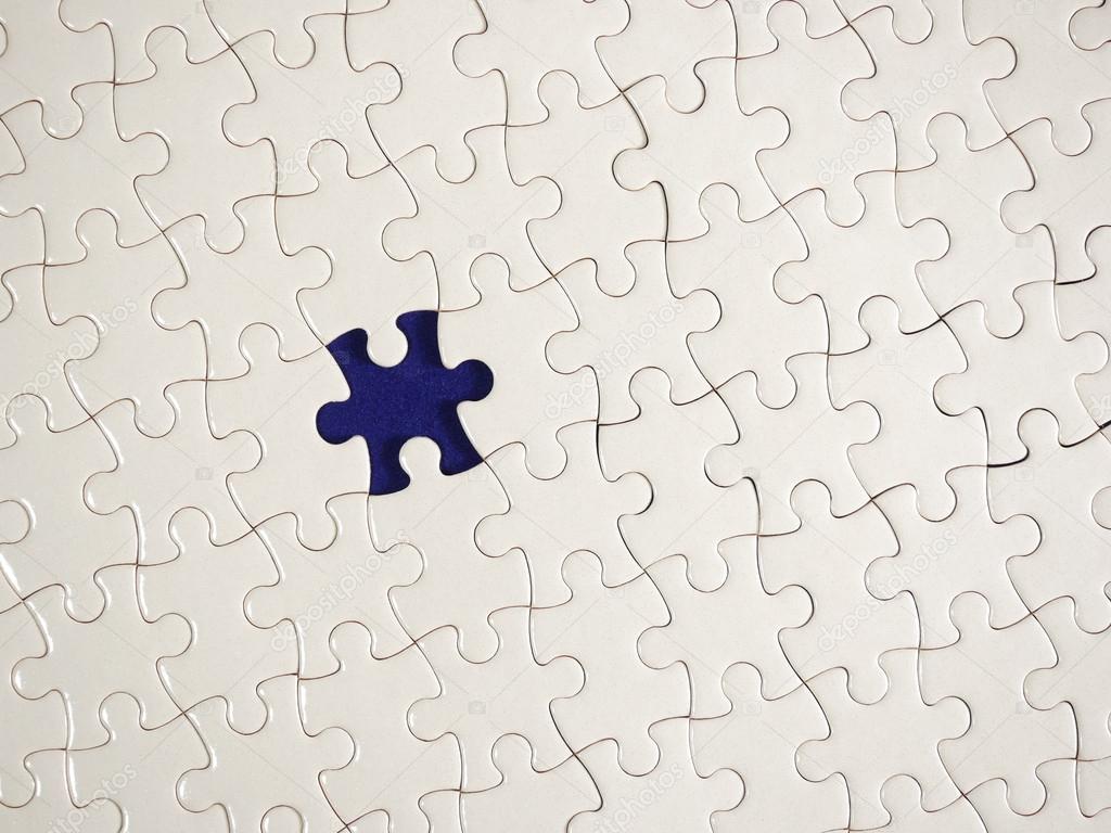 Jigsaw puzzle. Background. — Stock Photo © MADDRAT 95805868