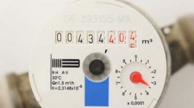 metre su, yakın çekim.