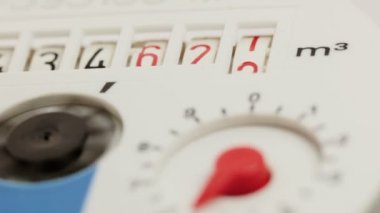 metre su, yakın çekim.