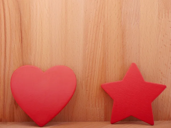 Heart and asterisk. — Stock Photo, Image