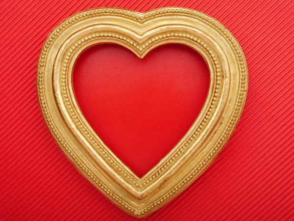 Background Valentines Day. Old vintage ornate picture frame. — Stock Photo, Image
