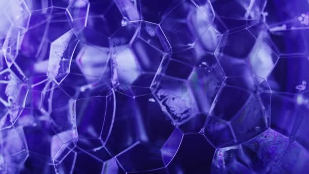 Mousse abstraite. Gros plan .