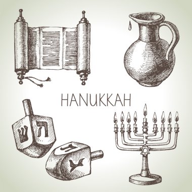Hanuka öğeleri ayarla.