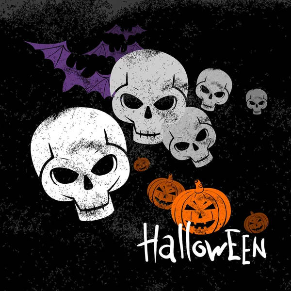 Illustration d'invitation Halloween — Image vectorielle