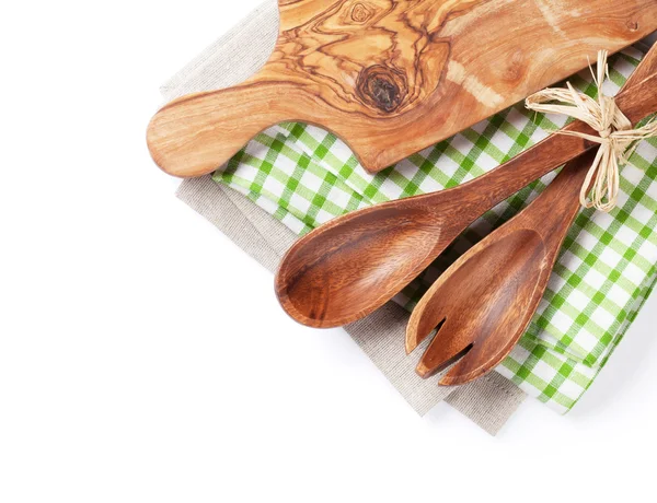 Kitchen utensils on white — Stock Photo, Image