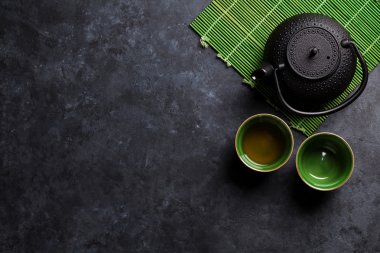Yeşil Japon çayı.