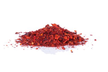 Ezilmiş kuru nar yığını