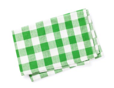 Kitchen towel. Isolated clipart