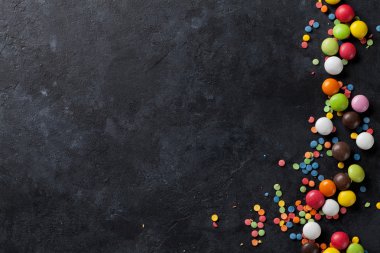 Renkli şeker arkaplanı