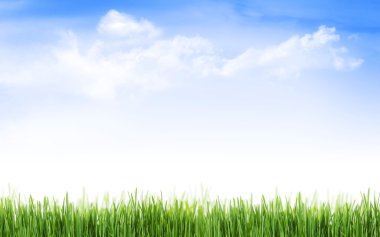 Soyut güneşli bahar arka plan