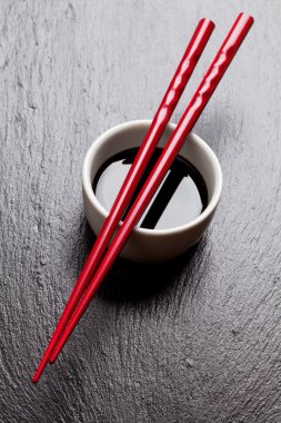 Japon suşi yemek çubukları