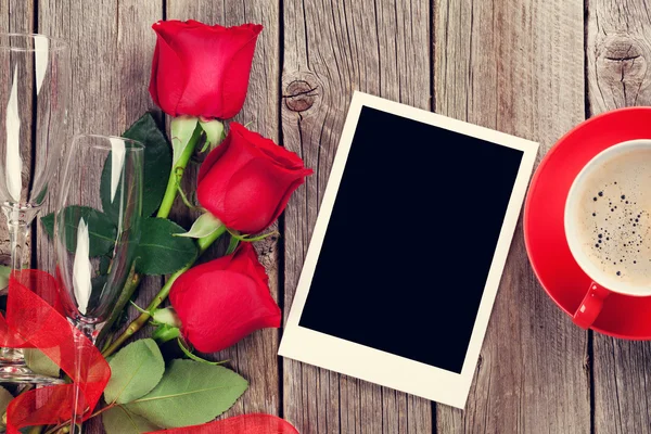 Tarjeta de felicitación día de San Valentín — Foto de Stock