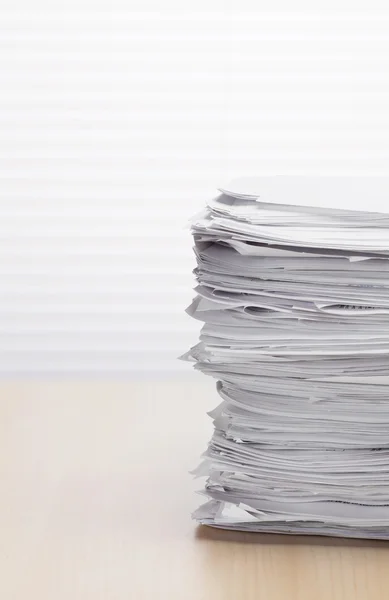 Stack of paper documents — Stock Photo, Image