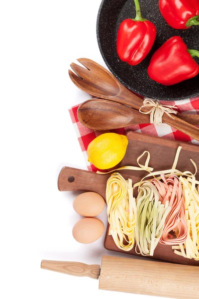 Utensili e ingredienti da cucina — Foto Stock