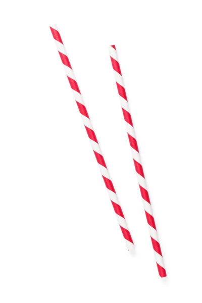 Drinking straws. Isolated — Stock Photo, Image