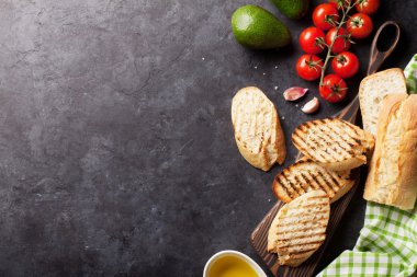 Ciabatta yemek sandviç