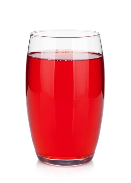 Glas körsbärsjuice — Stockfoto