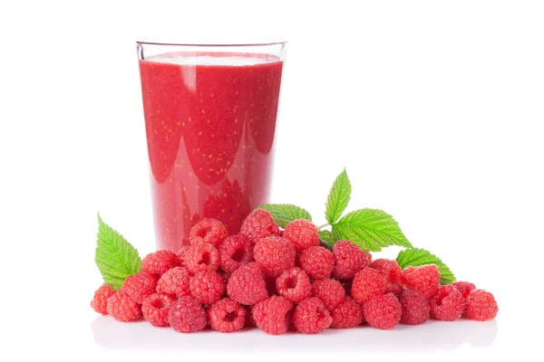 Smoothie aux framboises et baies — Photo