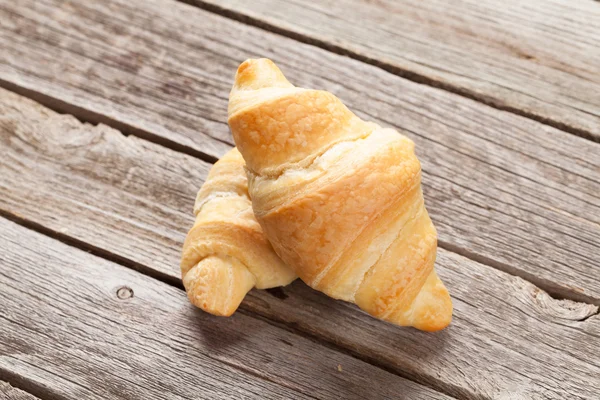 Čerstvé domácí croissanty — Stock fotografie