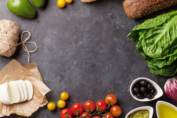 Kochen von Lebensmittelzutaten — Stockfoto