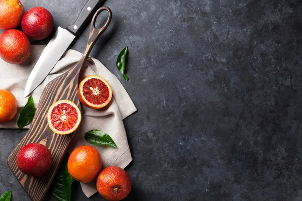 Färsk röd orange frukt — Stockfoto