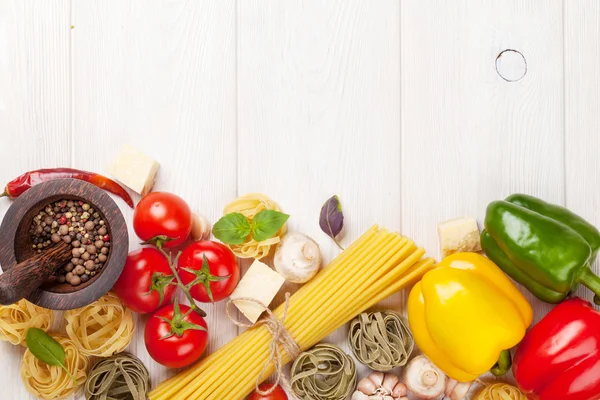 Italian food cooking ingredients