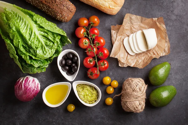 Kochen von Lebensmittelzutaten — Stockfoto