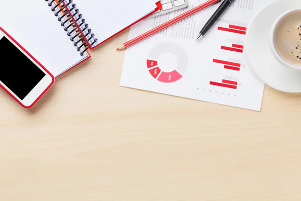 Office desk workplace — Stock Photo, Image