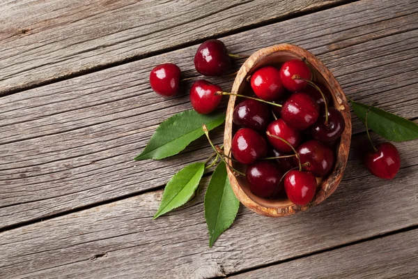 Cerezas frescas maduras — Foto de Stock