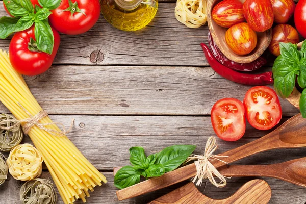 Italian food cooking — Stock Photo, Image