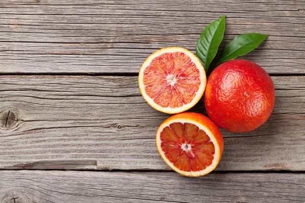 Fresh ripe red oranges — Stock Photo, Image