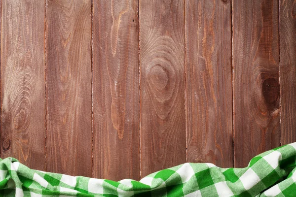 Köksbord med handduk — Stockfoto