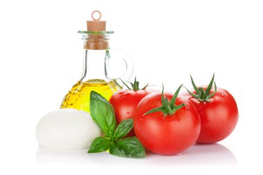 Mozzarella peyniri ve domates