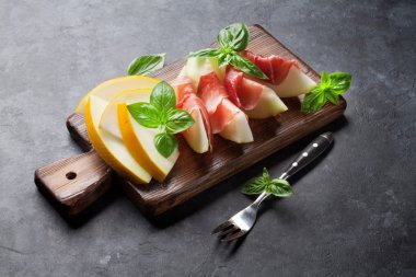 jambon ve nane ile kavun